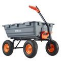 VEVOR 1200lbs Garden Dump Cart with 2-in-1 Handle