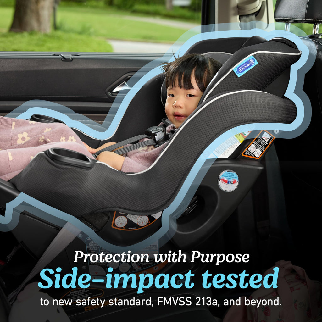 GRACO Extend2Fit Convertible Baby Car Seat - Gotham Model