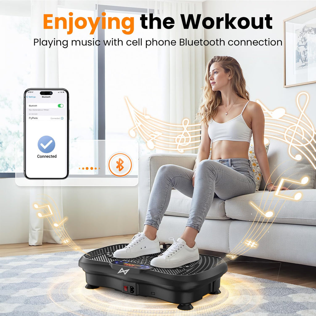 AXV Vibration Plate Fitness Exercise Machine for Weight Loss