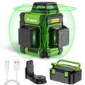 HUEPAR Laser Level 360 - Rechargeable Green 3x360° Tool