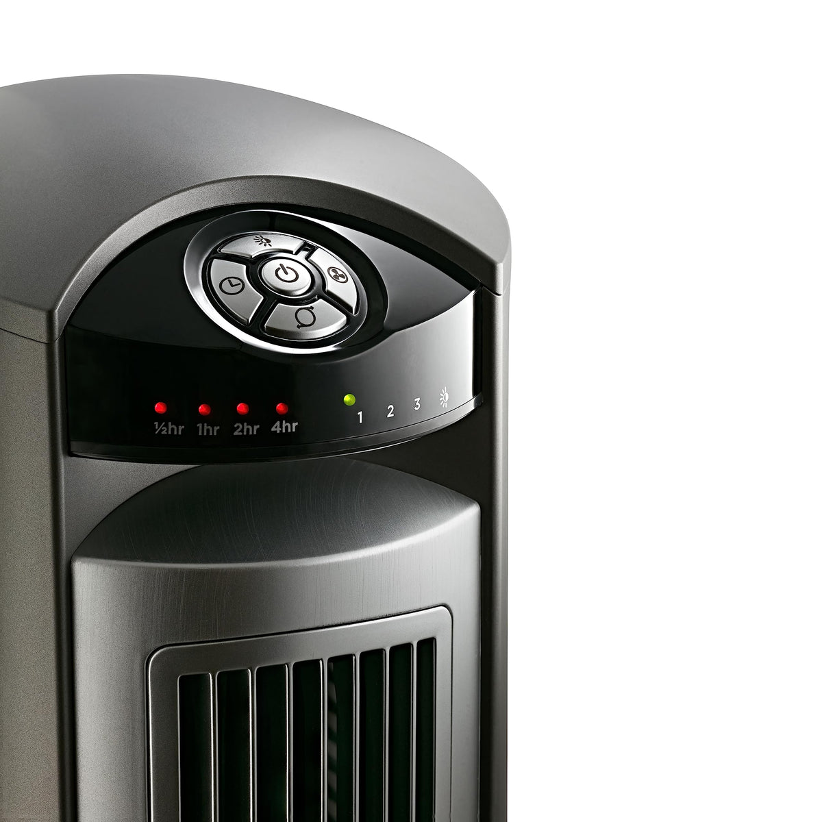 LASKO Oscillating Tower Fan with Remote - 42" Silver