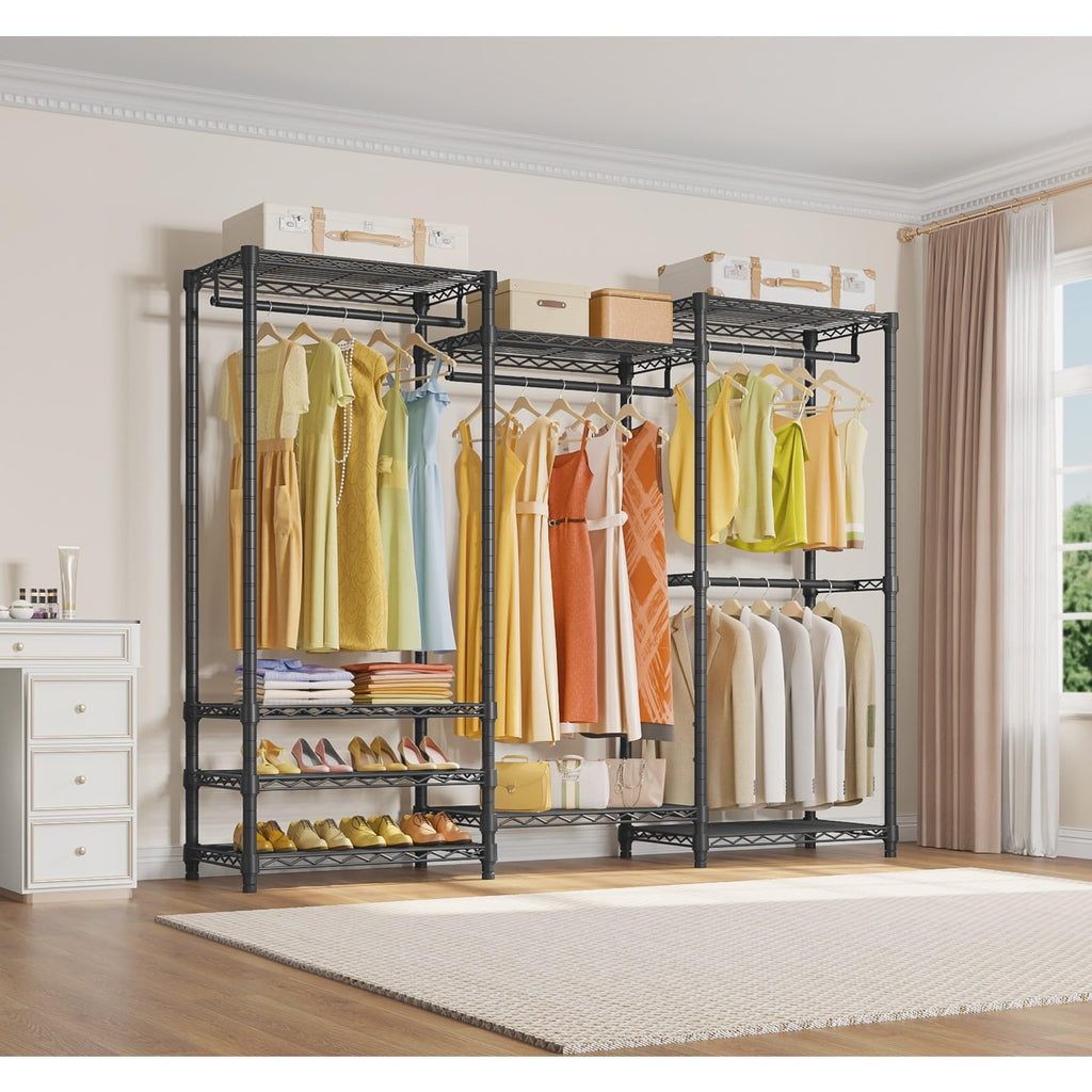 VIPEK V5 Heavy Duty Clothes Rack - Portable Wardrobe, 890 lbs