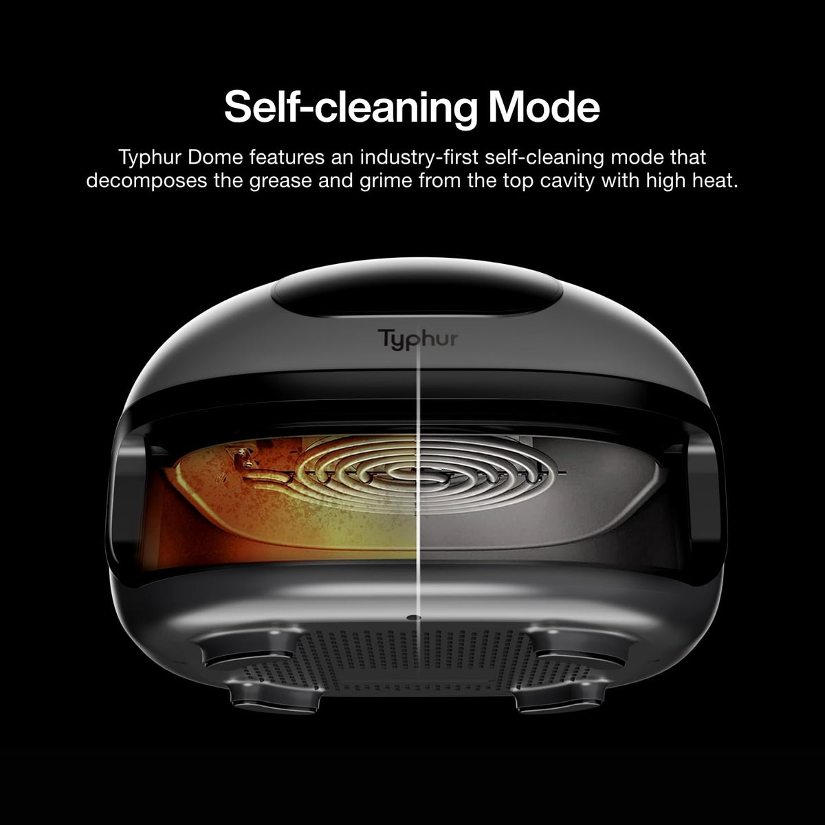 TYPHUR Dome 2 AI Smart Air Fryer - Large Digital Fryer