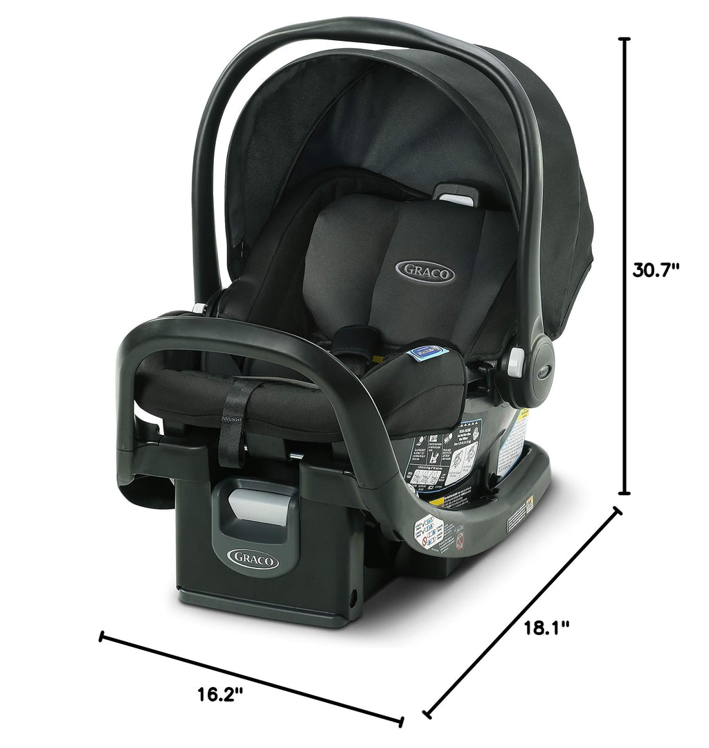 GRACO SnugRide SnugFit Infant Car Seat with Anti-Rebound Bar