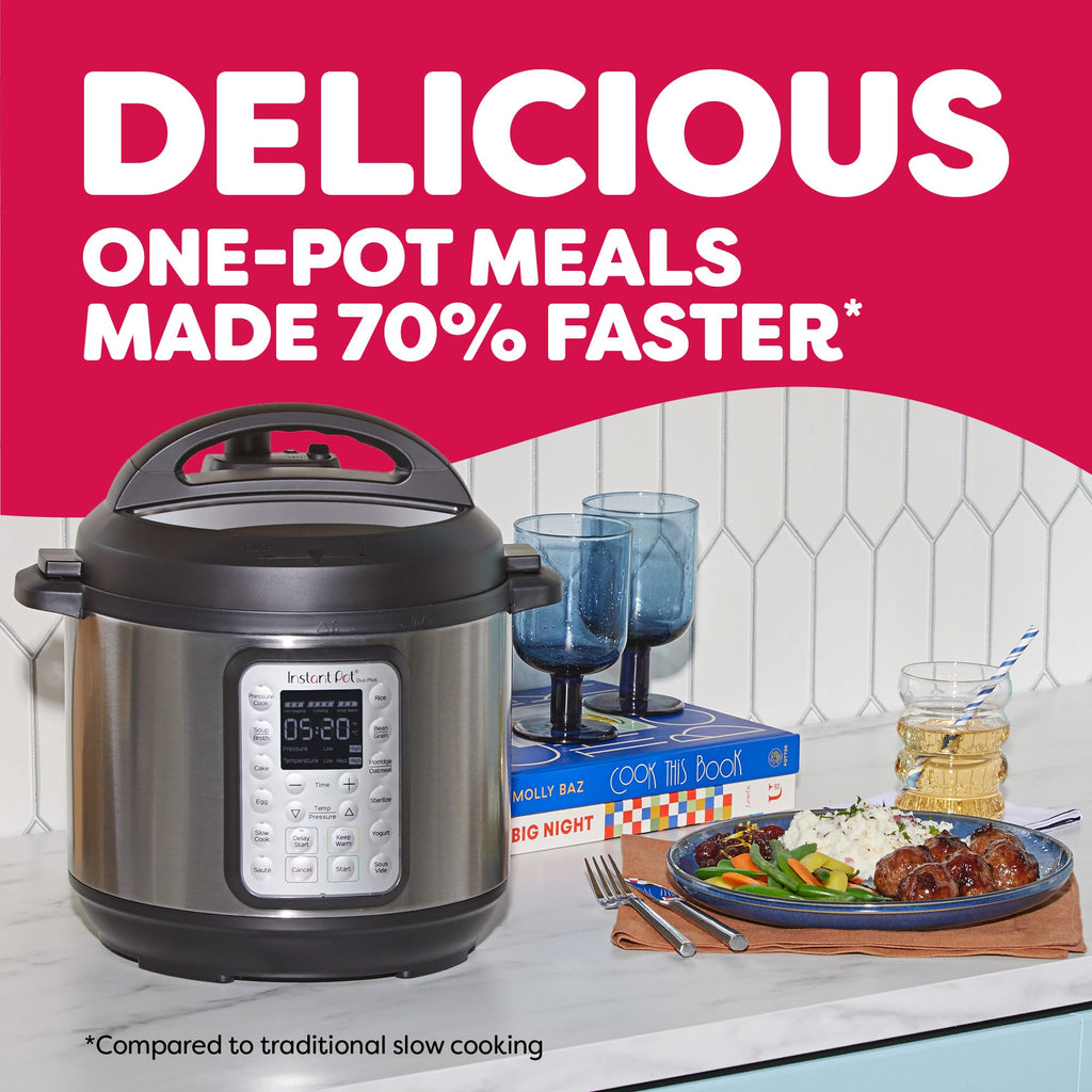 INSTANT POT Duo Plus 9-in-1 Multicooker with App & Recipes