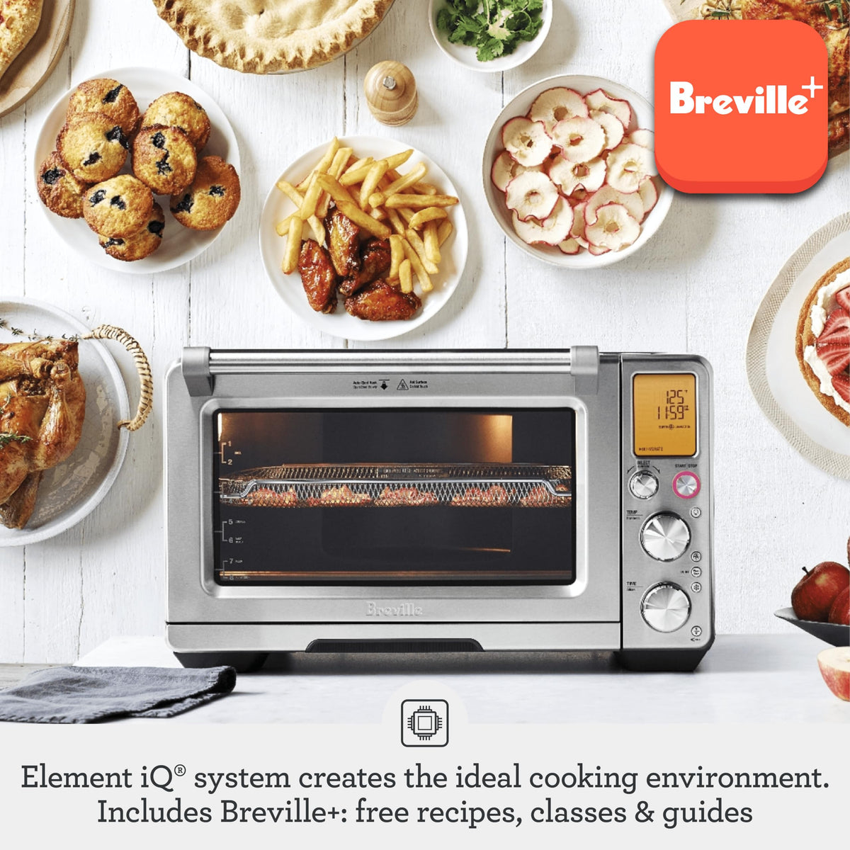BREVILLE BOV900BSS Smart Oven Air Fryer & Convection Oven