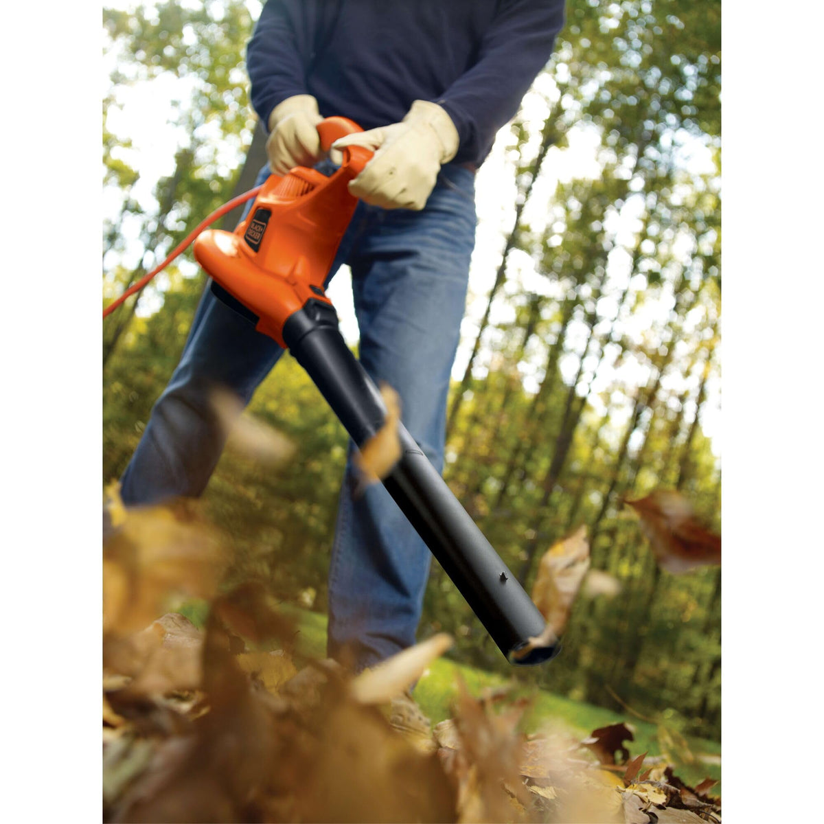 BLACK+DECKER BV6000 3-in-1 Electric Leaf Blower Vacuum Mulcher