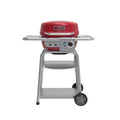 CHARBROIL 3-in-1 Dual Fuel Electric Grill & Griddle BBQ, Red