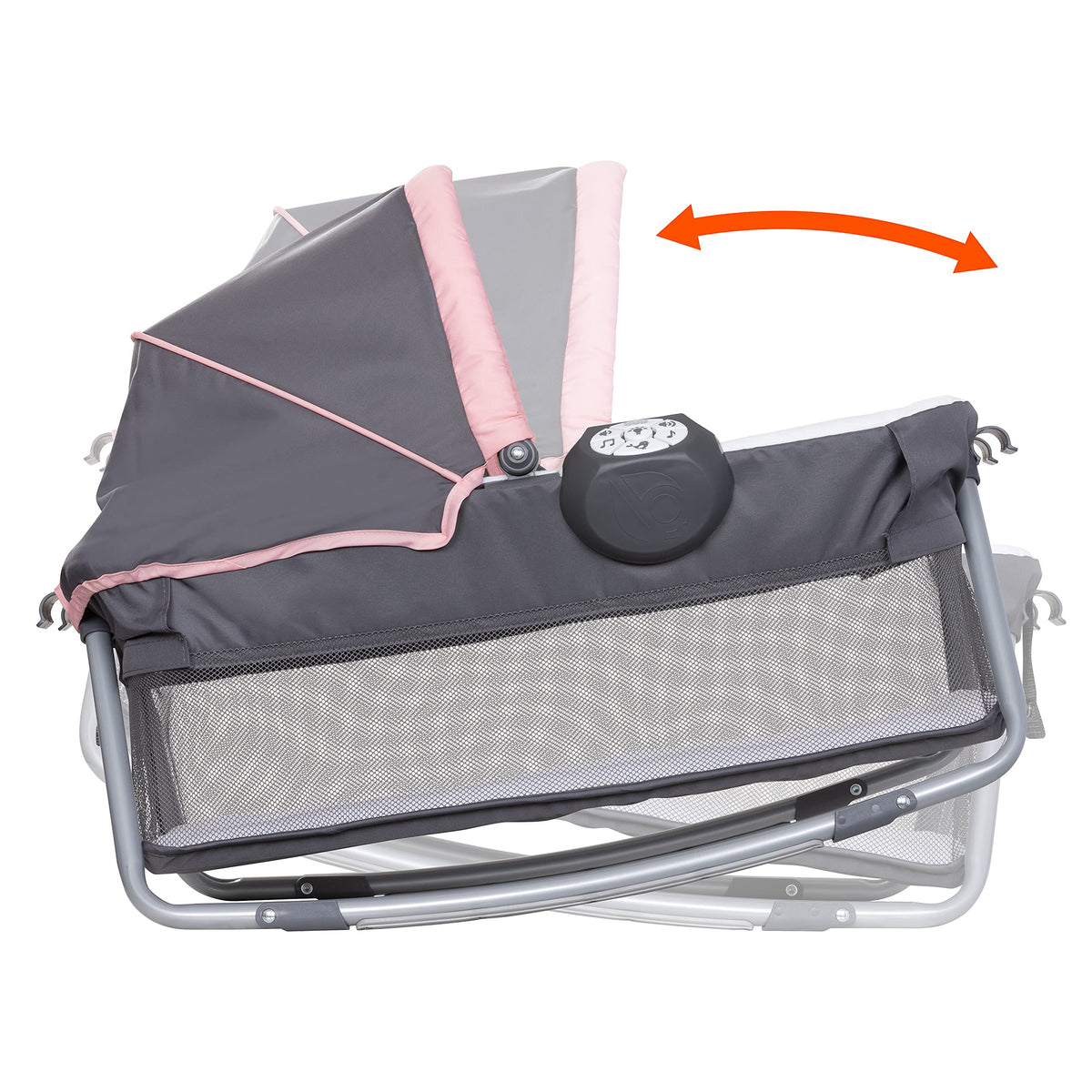 BABY TREND Lil' Snooze Deluxe III - Cozy Pink Sleep Solution