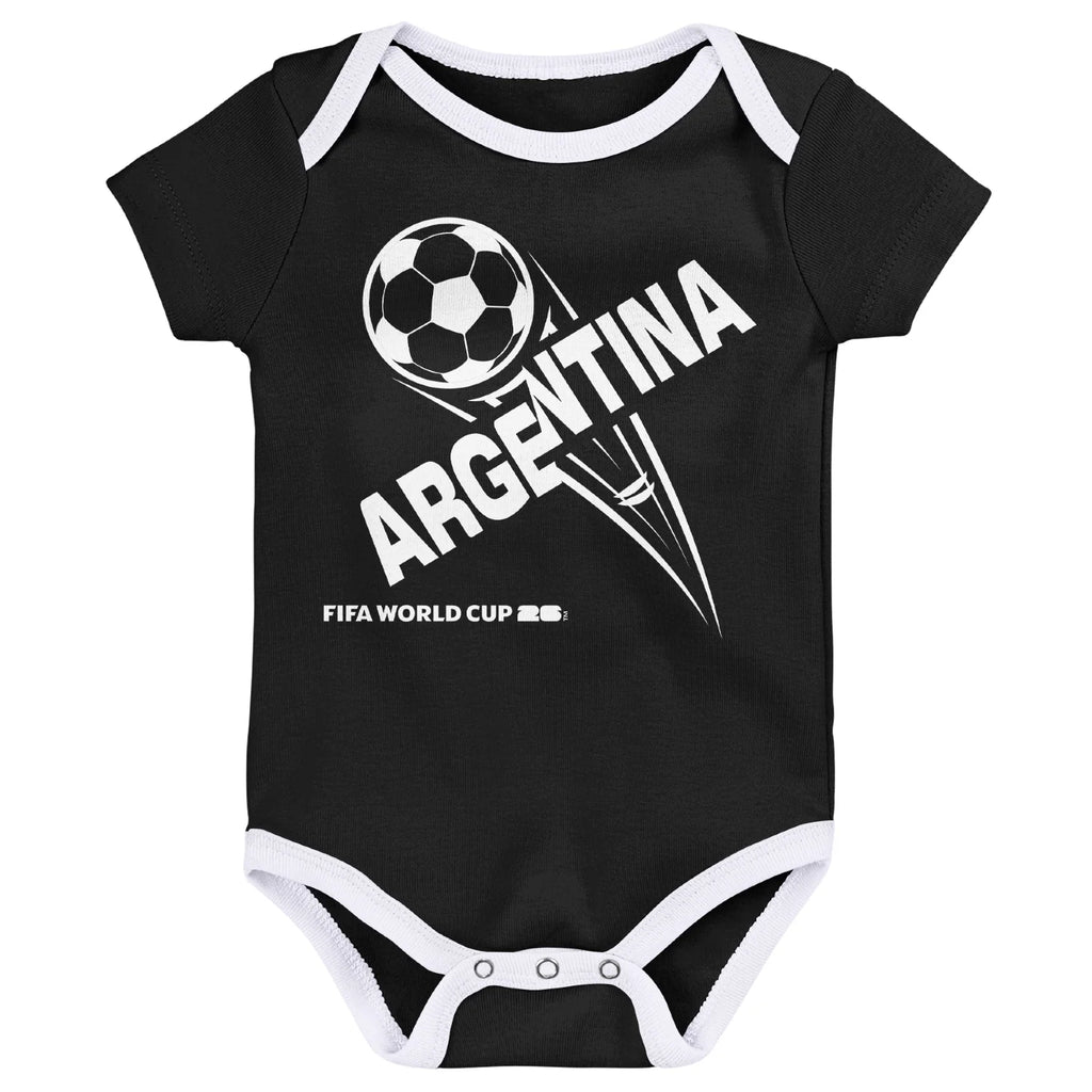 FIFA World Cup 2026™ Argentina Onesie 3 Pack - Infant