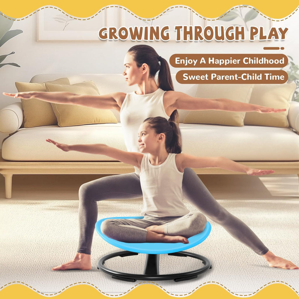 ZHENX Spinning Chair for Autistic Kids - Sensory Seat