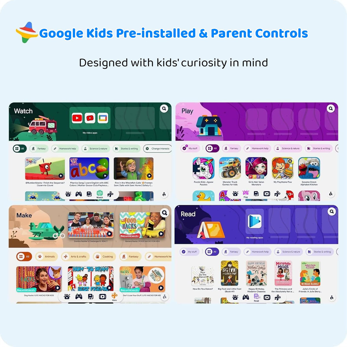 COLORROOM 2026 Upgraded Android 15 Kids Tablet 10" Touchscreen