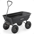 GORILLA CARTS Poly Garden Dump Cart - 600 lb Capacity Utility Wagon
