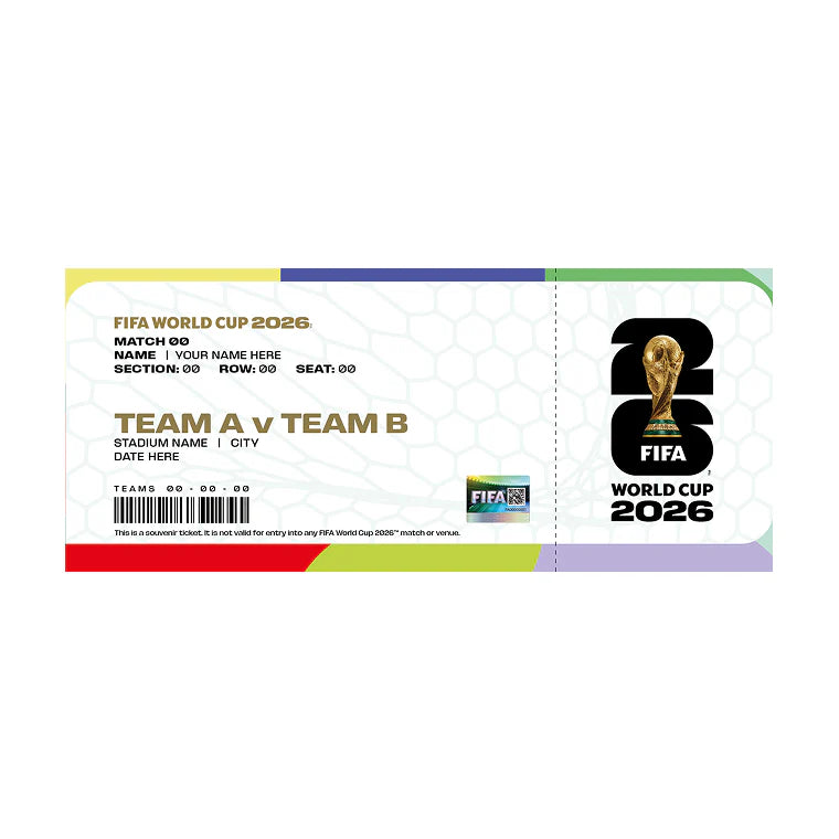 FIFA World Cup 2026™ Vancouver Host City Replica Ticket