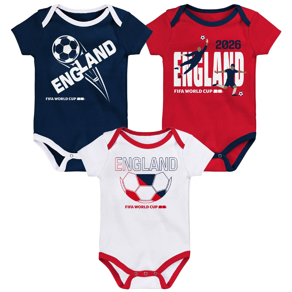 FIFA World Cup 2026™ England Onesie 3 Pack - Infant