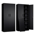 YIZOSH Metal Garage Storage Cabinet - 71" Lockable File Unit