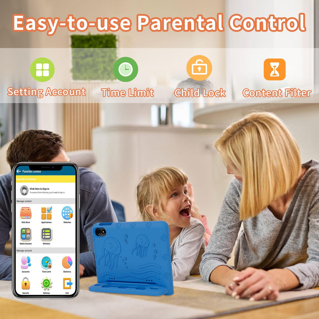 COLORROOM 2026 Upgraded Android 15 Kids Tablet 10" Touchscreen