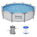 BESTWAY Steel Pro MAX 10' x 30" Above Ground Pool Set