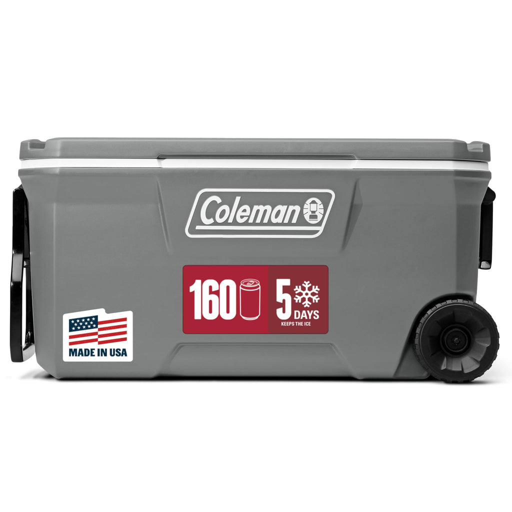 COLEMAN Classic Series 100-Quart Insulated Rolling Cooler
