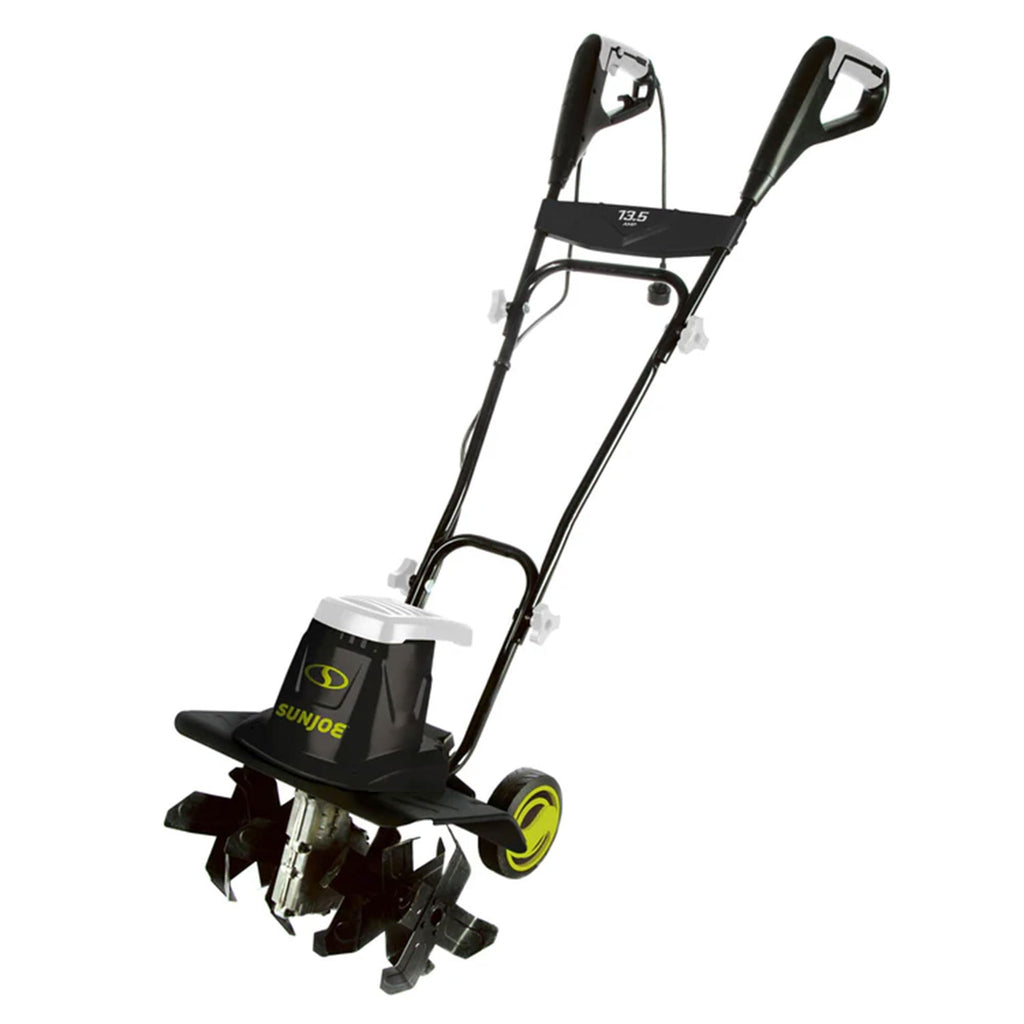 SUN JOE Corded Electric Garden Tiller - 16 Inch, 13.5 Amp