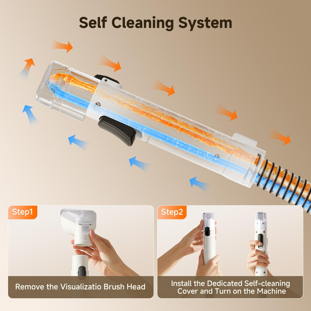UWANT Portable Carpet Cleaner Machine for Cars & Pets