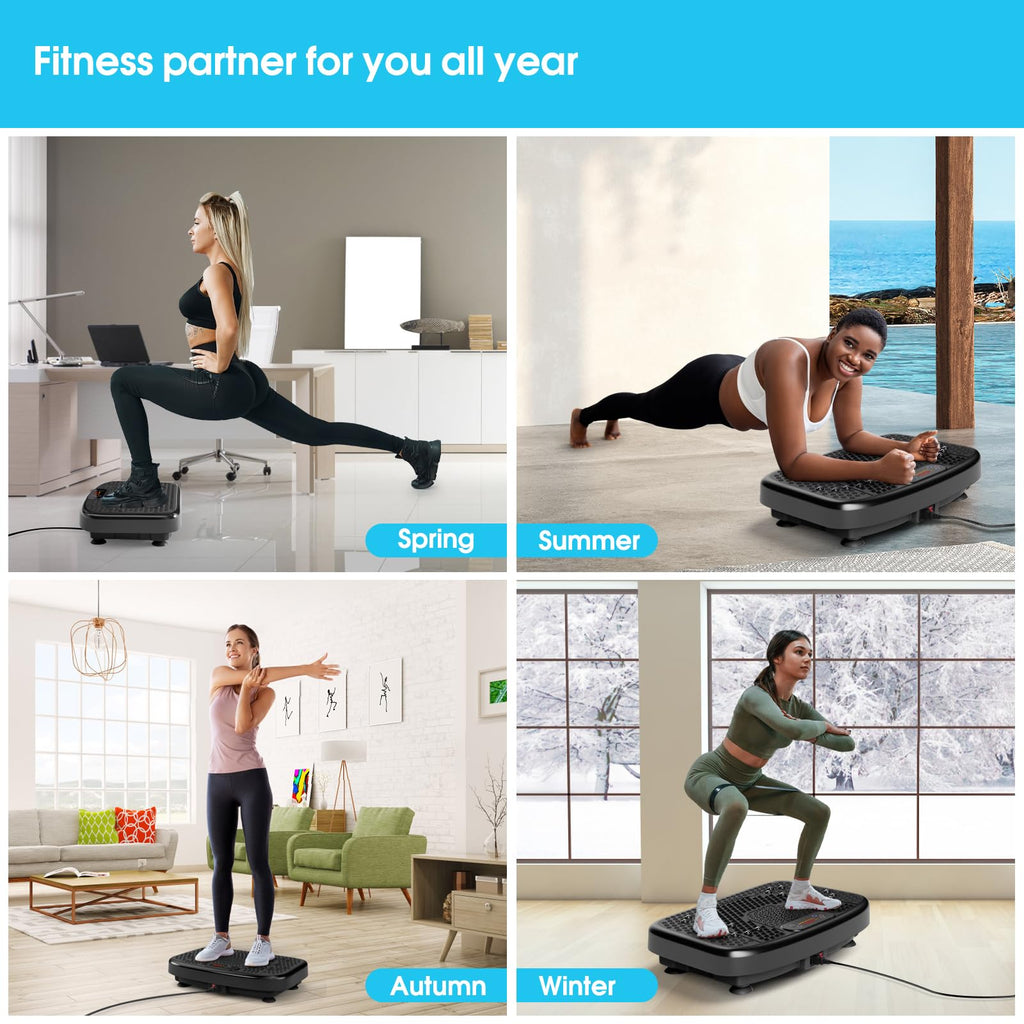 SOFTGYM Vibration Plate Exercise Machine for Weight Loss