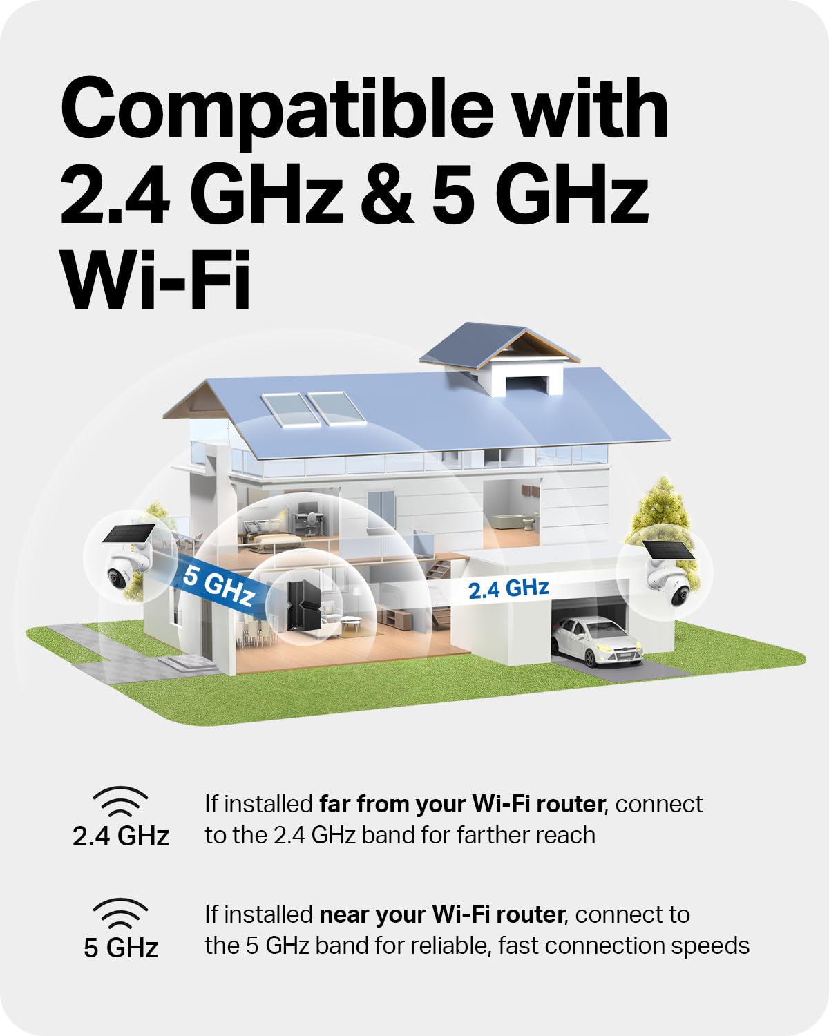 TAPO 4K Outdoor Pan/Tilt Wireless Security Camera - Solar Battery