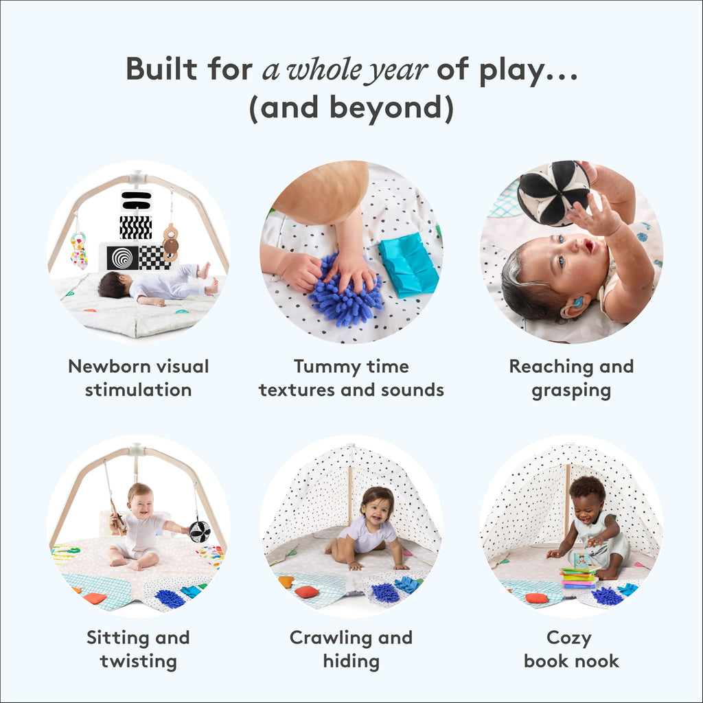 LOVEVERY The Play Gym - Award-Winning Developmental Activity Mat