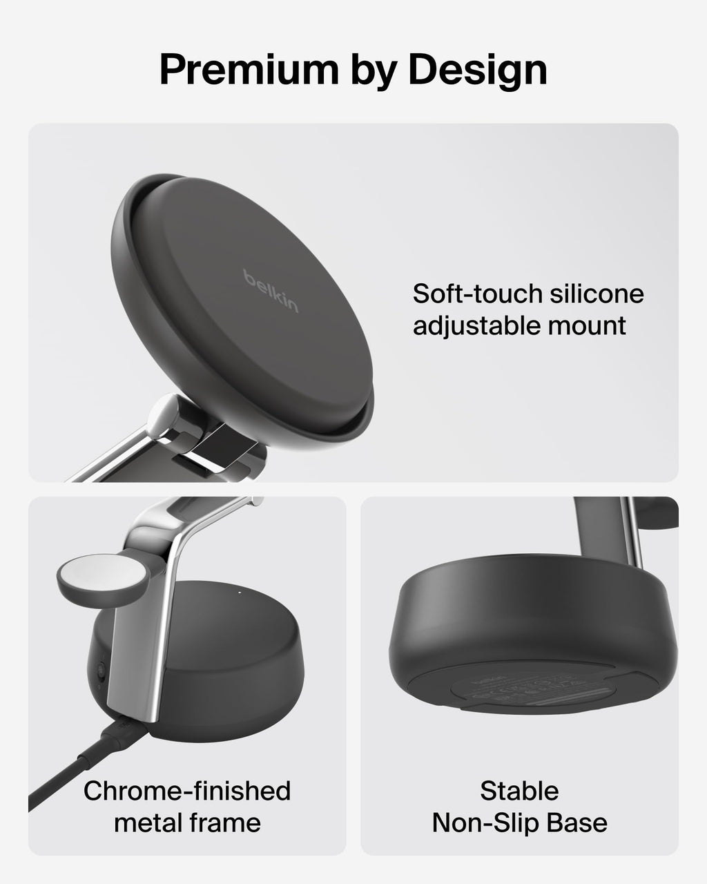 BELKIN MagSafe 3-in-1 Charger Station with Cooling Fan
