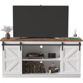 JUMMICO TV Stand for 65 Inch TV with Storage Cabinets