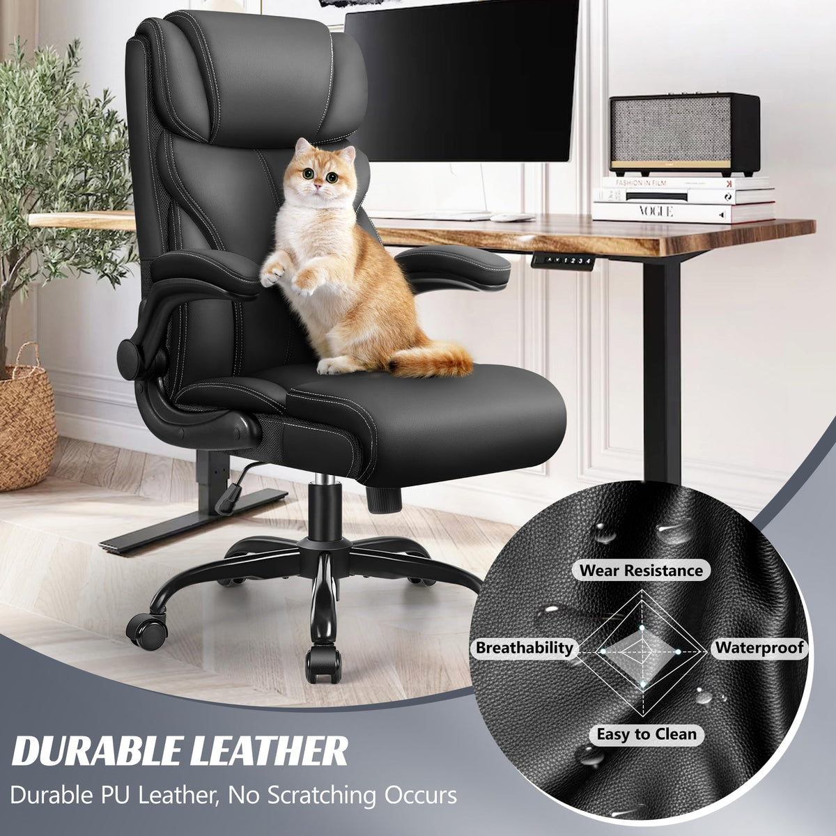 HEROSET Ergonomic Big and Tall Executive Office Chair