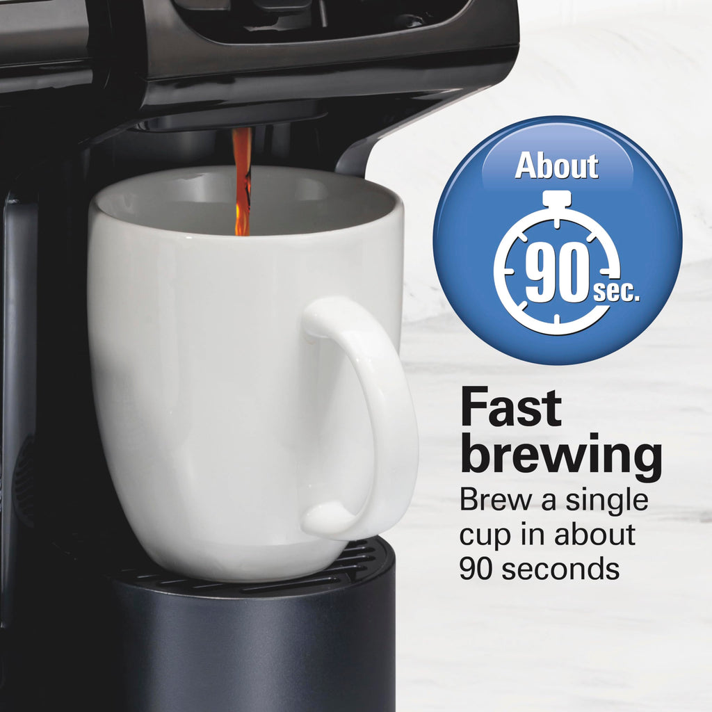 HAMILTON BEACH FlexBrew Trio Coffee Maker - K-Cup & Ground Compatible