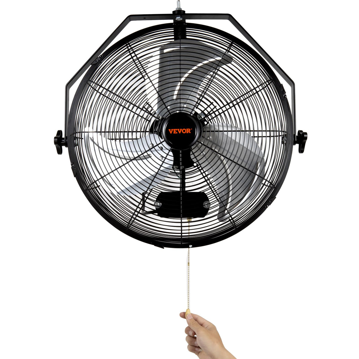 VEVOR 18" Waterproof Wall Mount Fan 2 PCS, 3-Speed 4000 CFM