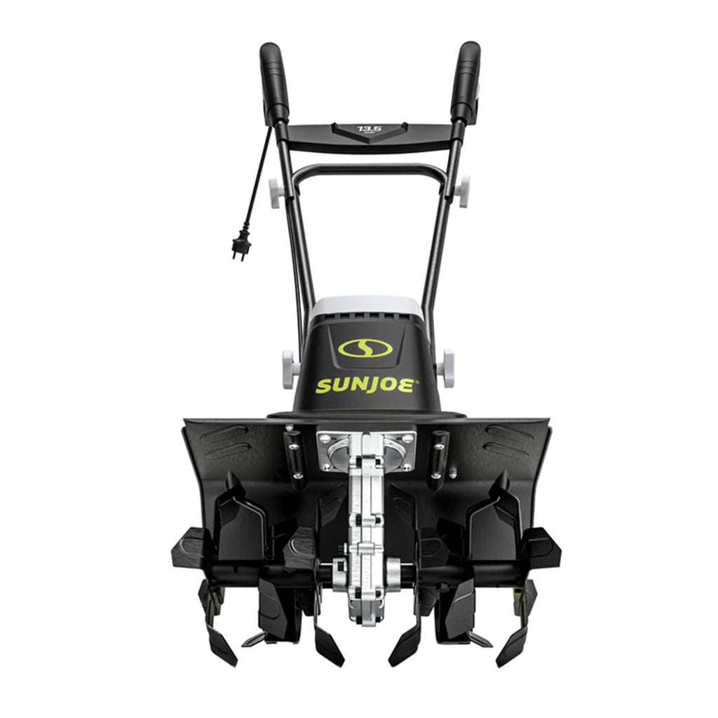 SUN JOE Corded Electric Garden Tiller - 16 Inch, 13.5 Amp