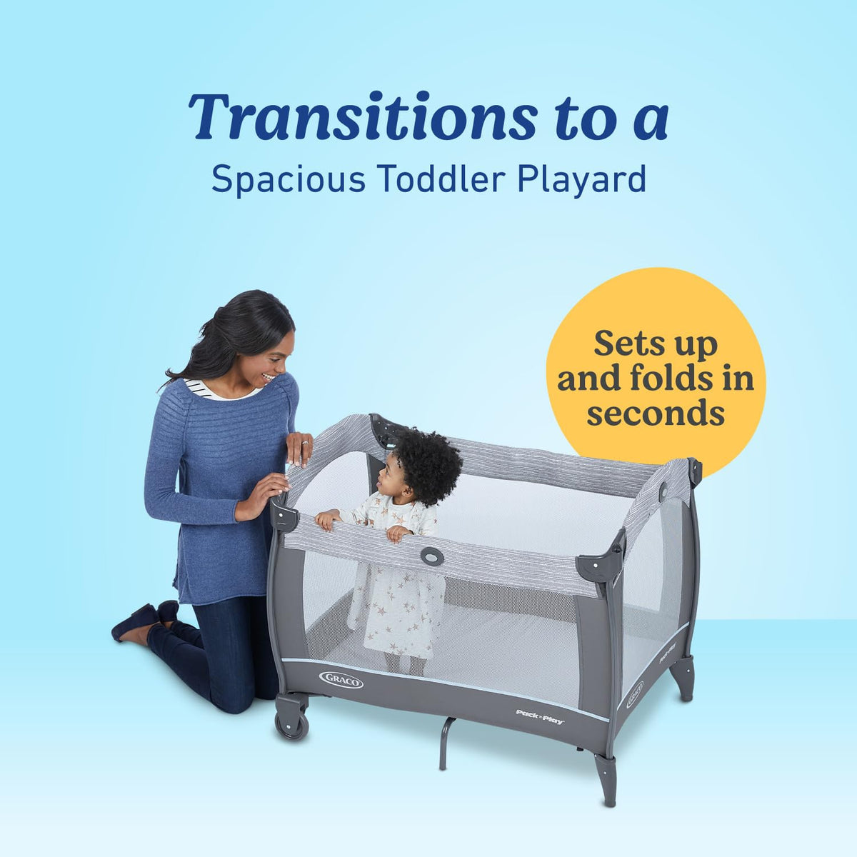 GRACO Pack 'n Play Close2Baby Bassinet with Diaper Changer