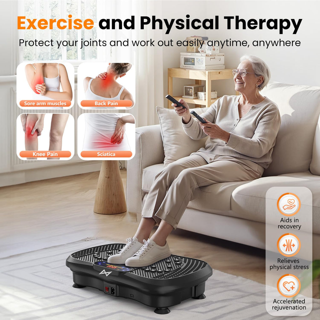 AXV Vibration Plate Fitness Exercise Machine for Weight Loss