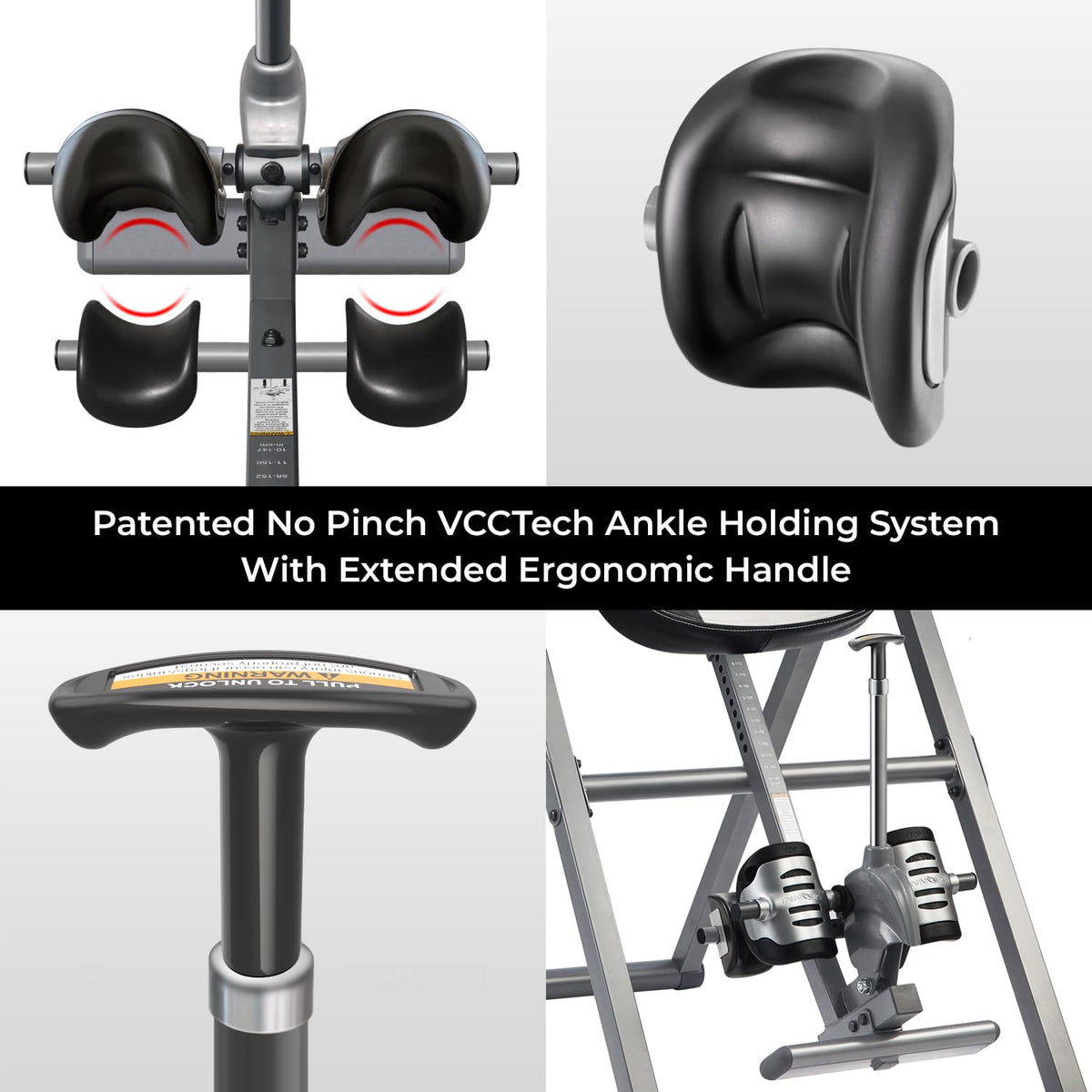 INNOVA HEALTH AND FITNESS Innova Advanced Heat & Massage Inversion Table