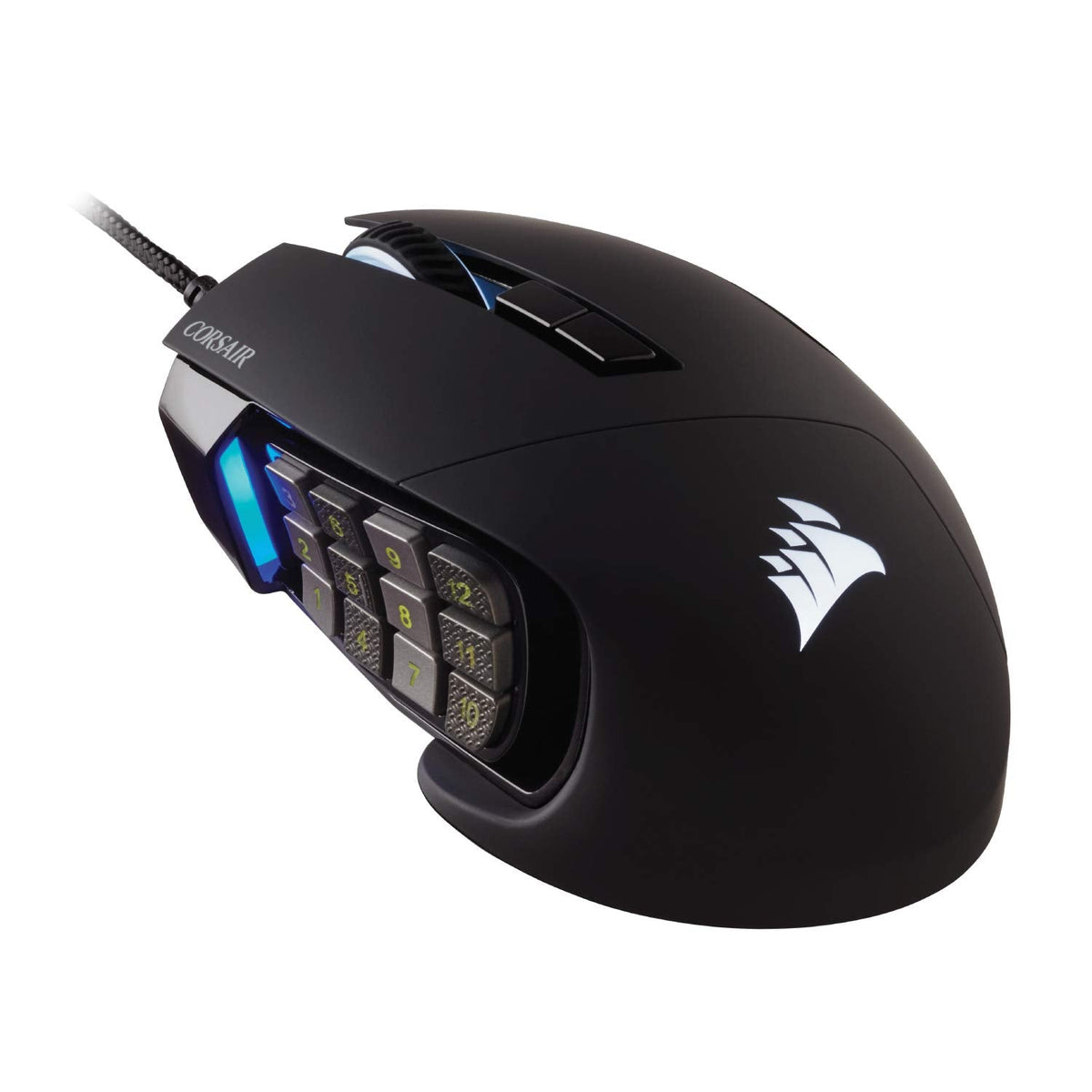CORSAIR Scimitar RGB Elite Wired Gaming Mouse - 18,000 DPI