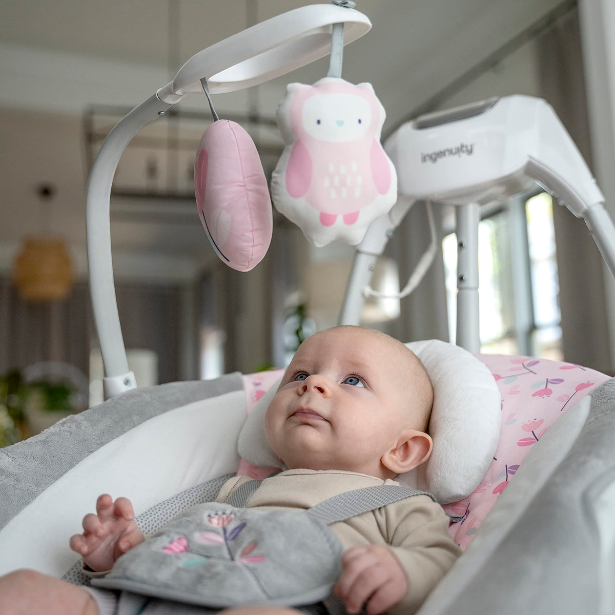 INGENUITY SimpleComfort 6-Speed Multi-Direction Baby Swing