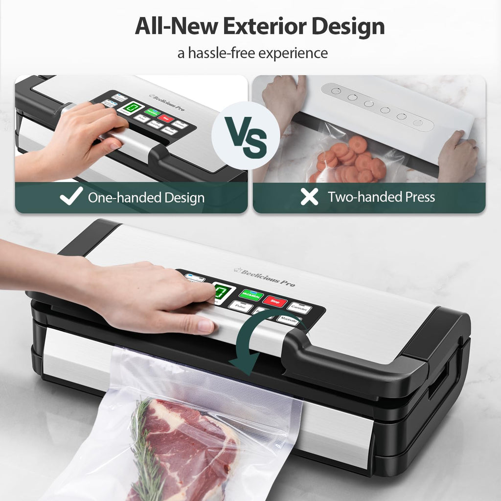 BEELICIOUS PRO 95kPa Vacuum Sealer Machine with AquaLock Technology