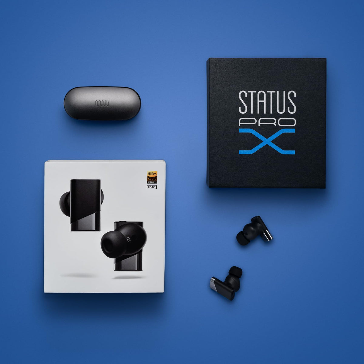 STATUS Pro X Wireless Earbuds - Hi-Res Audio & ANC
