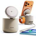 THREEKEY MFI Certified 4-in-1 MagSafe Wireless Charger Station