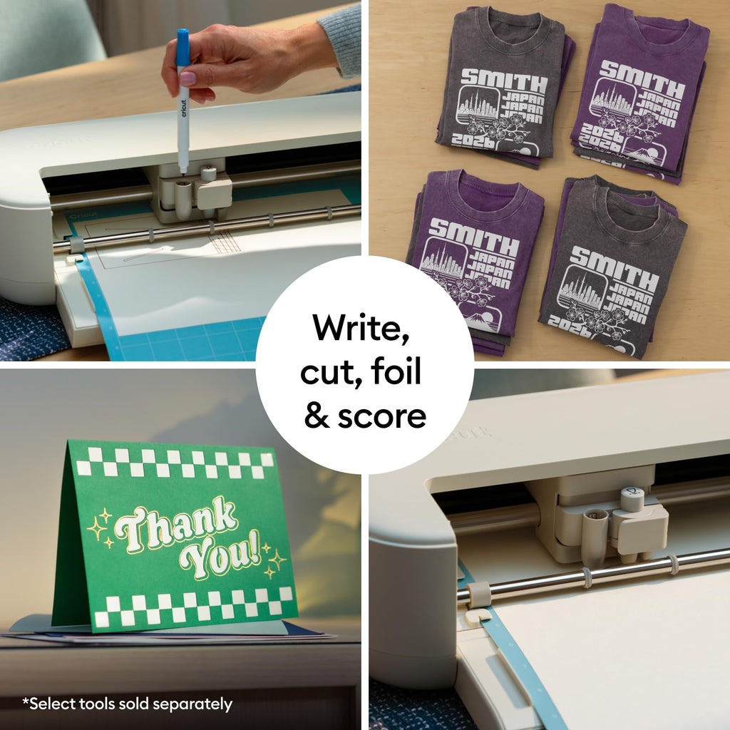CRICUT Explore® 5 Essential Bundle - Cutting Machine & Supplies
