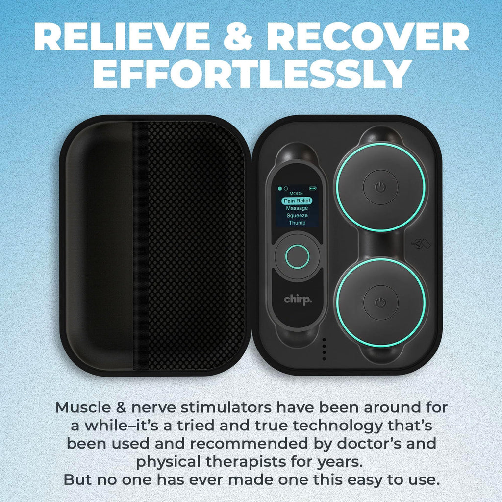 CHIRP Halo Wireless Muscle Stimulator - Portable EMS Device