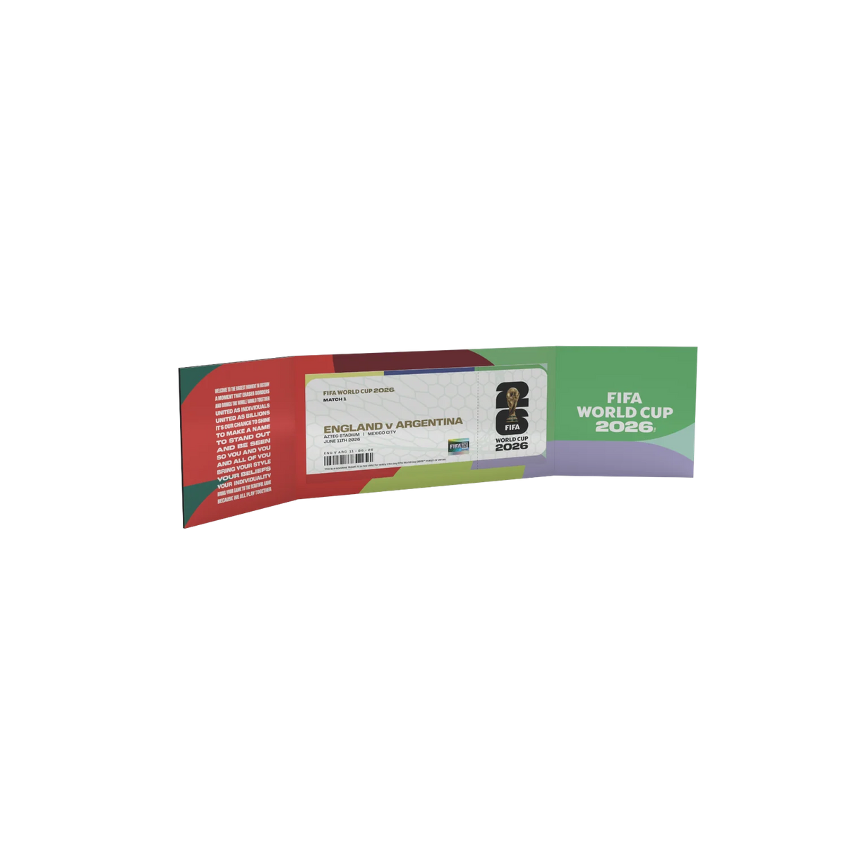 FIFA World Cup 2026™ Philadelphia Host City Replica Ticket