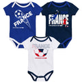 FIFA World Cup 2026™ France Onesie 3 Pack - Infant