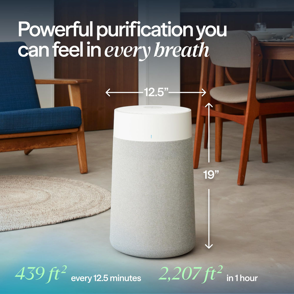 BLUEAIR Blue Pure 311i Max Smart Air Purifier for Rooms
