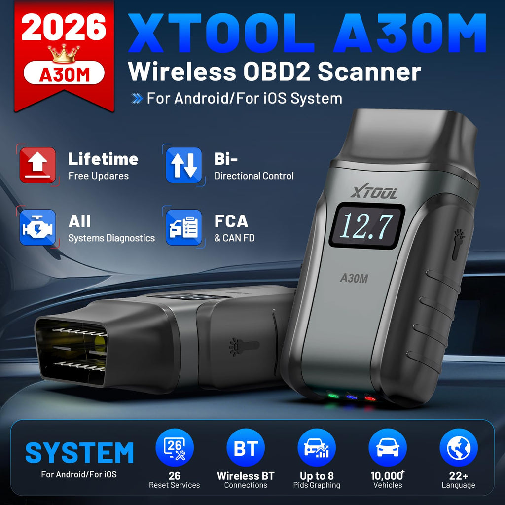 XTOOL Anyscan A30M V2.0 OBD2 Scanner & Diagnostic Tool