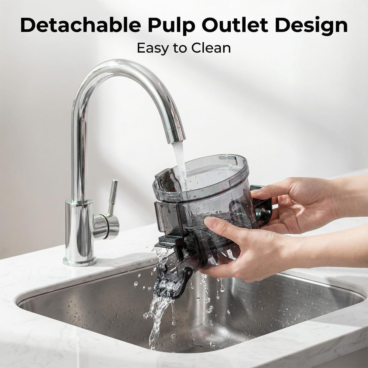 EANORUUS 3-in-1 Cold Press Juicer with 100oz Capacity