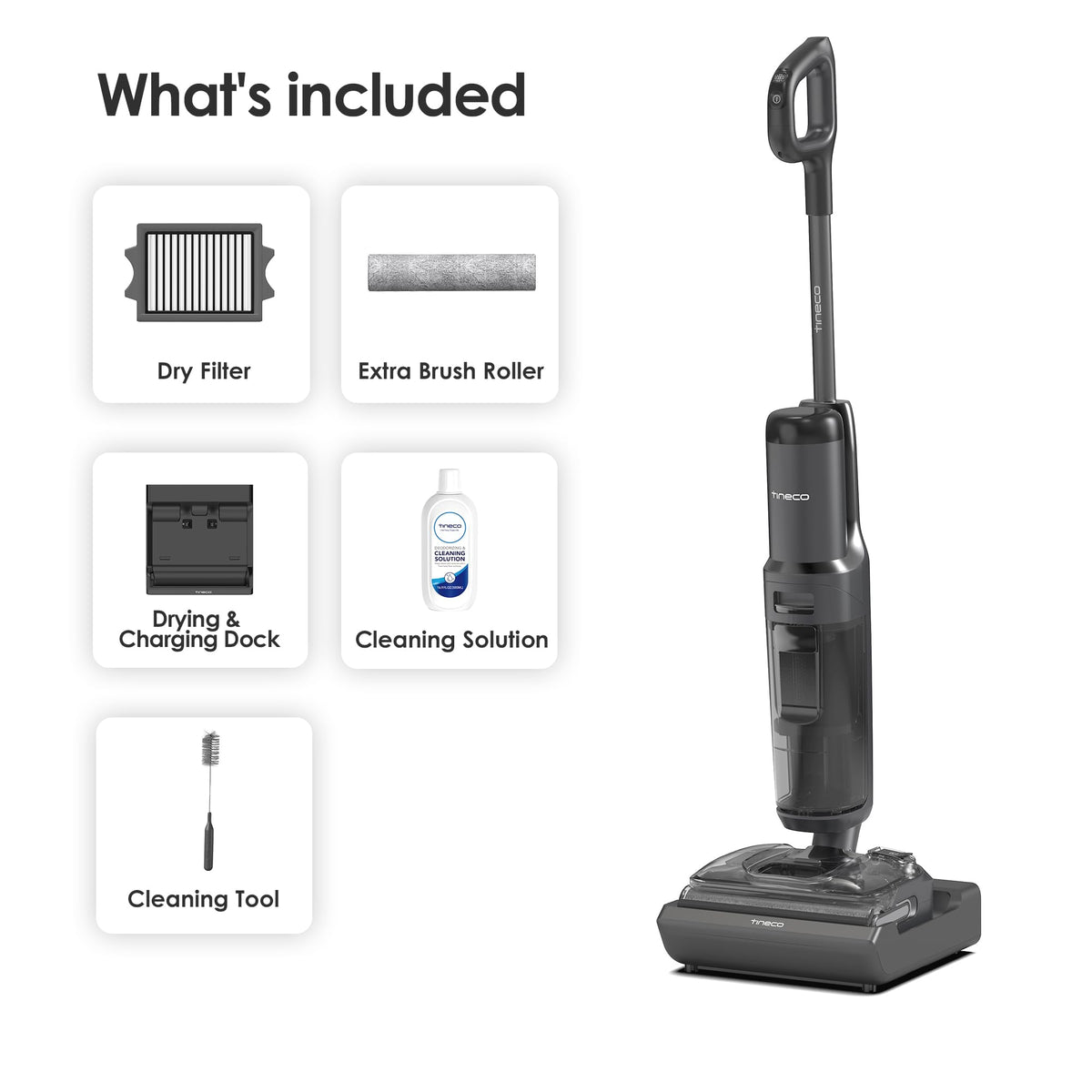 TINECO Floor ONE S7 Stretch Ultra Cordless Vacuum Cleaner